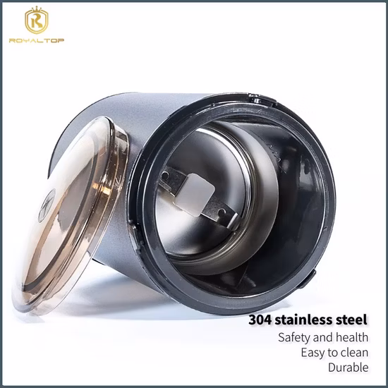 Molinillo de café en grano de acero inoxidable de 150 W para espresso